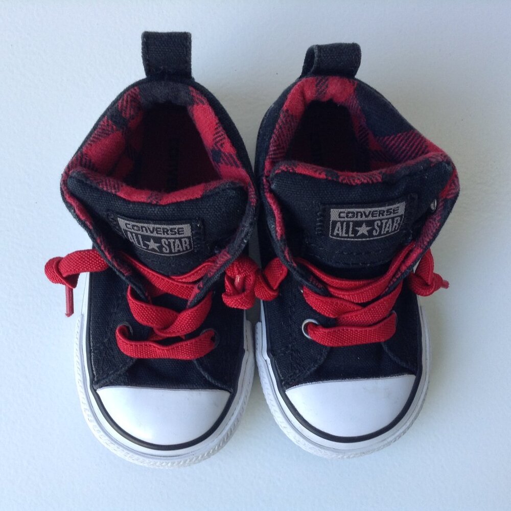 ⭐CONVERSE ALL STAR TODDLER SNEAKERS in Black, size 5 ⭐